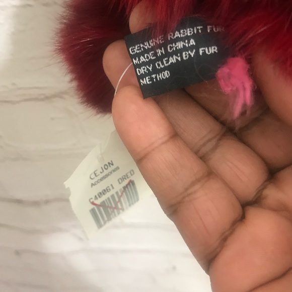 Genuine Rabbit Fur Scarf - Picture 4 of 5